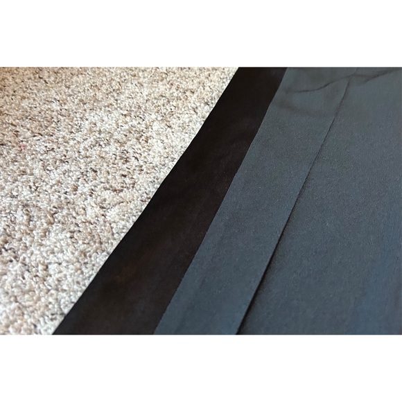 rag and bone black trouser with satin side stripes - Picture 6 of 12